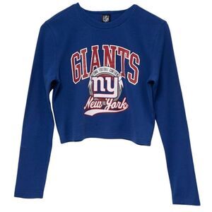 NFL Team Apparel New York Giants Long Sleeve T-Shirt -D